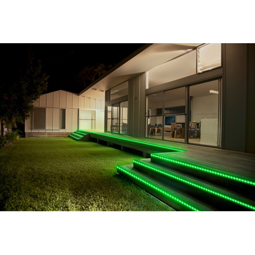 Bandă LED RGB+TW de exterior dimabilă FLEX 5m LED/14,5W/230V 2700-6500K IP44 Wi-Fi Ledvance