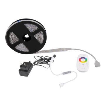 Bandă LED RGBW dimabilă 3m LED/22W/24/230V + telecomandă