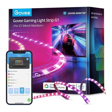 Bandă luminoasă pentru monitor Dreamview G1 Smart LED RGBIC 27-34" Wi-Fi