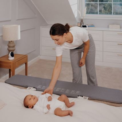 Barieră de siguranță pentru pat Lionelo LORA XL gri închis