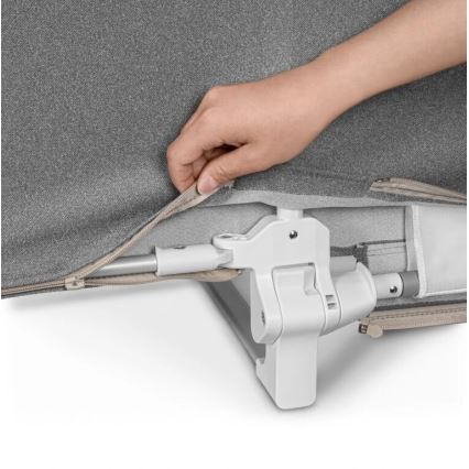 Barieră de siguranță pentru pat Lionelo LORA XL gri închis