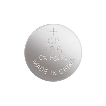 Baterie buton alcalină LR43 GP ALKALINE 1,5V/70 mAh