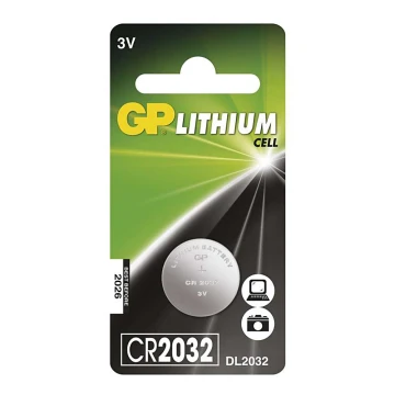 Baterie buton cu litiu CR2032 GP LITHIUM 3V/220 mAh