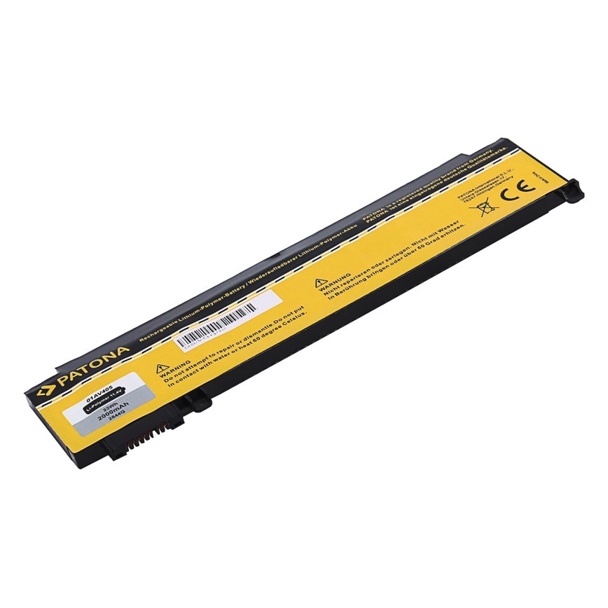 Baterie Lenovo Thinkpad T460S/T470S 2000mAh Li-Pol 11,4V 01AV405 PATONA