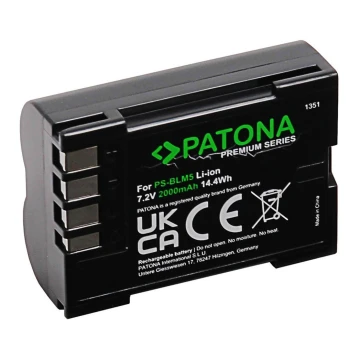 Baterie Olympus BLM1/BLM5 2000mAh Li-Ion 7,2V Premium PATONA