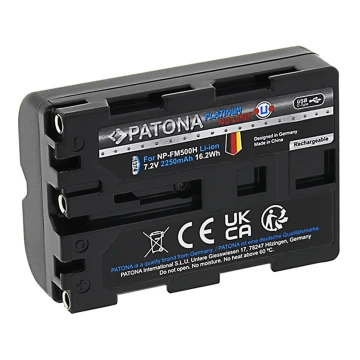 Baterie Sony NP-FM500H 2250mAh Li-Ion Platinum încărcare USB-C PATONA