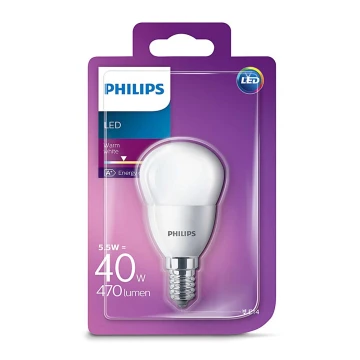 Bec cu LED Philips E14/5,5W/230V