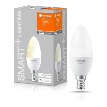 Bec de iluminare cu LED SMART + E14/5W/230V 2.700K - Ledvance