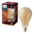 Bec dimmabil LED VINTAGE Philips A160 E27/6,5W/230V 2000K