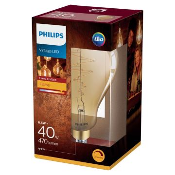 Bec dimmabil LED VINTAGE Philips A160 E27/6,5W/230V 2000K