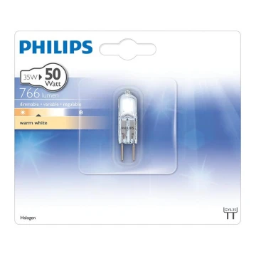 Bec industrial Philips HALOGEN GY6,35/35W/12V 3100K