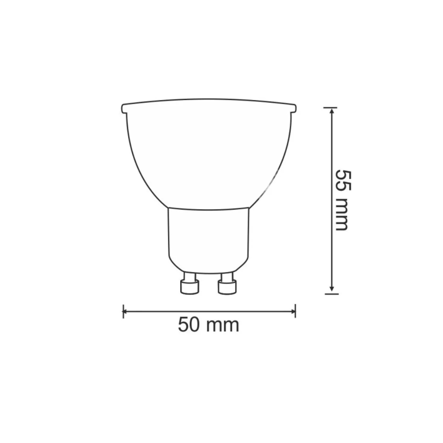 Bec LED 1xGU10/7W/230V