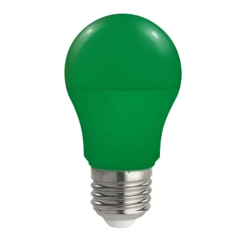 Bec LED A50 E27/4,9W/230V verde