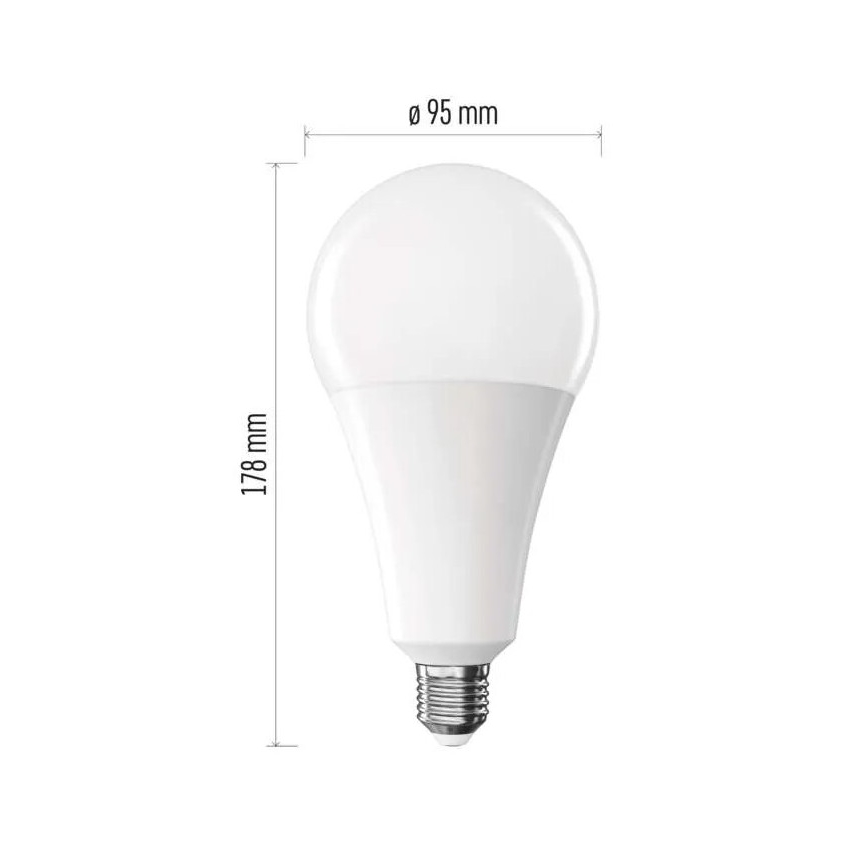 Bec LED A95 E27/28W/230V 2700K