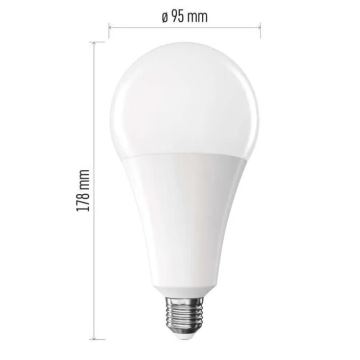 Bec LED A95 E27/28W/230V 4000K