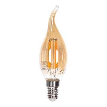 Bec LED Aigostar FILAMENT C35 E14/4W/230V 2200K