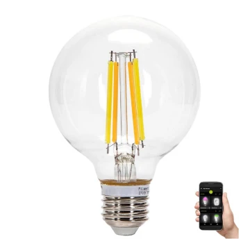 Bec LED Aigostar FILAMENT G80 E27/6W/230V 2700-6500K