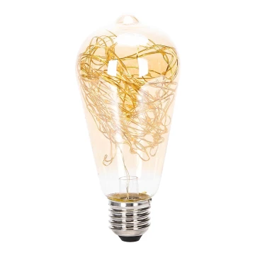 Bec LED Aigostar FILAMENT ST64 E27/1,2W/230V 2500K