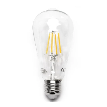 Bec LED Aigostar FILAMENT ST64 E27/6W/230V 2700K