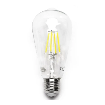 Bec LED Aigostar FILAMENT ST64 E27/6W/230V 6500K