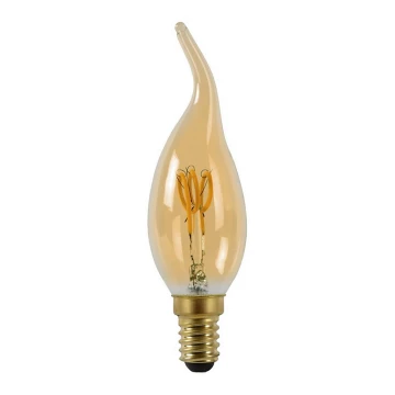 Bec LED AMBER E14/3W/230V - Lucide 49036/03/62