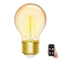 Bec LED dimabil Aigostar FILAMENT G45 E27/4,5W/230V 2700-6500K Wi-Fi