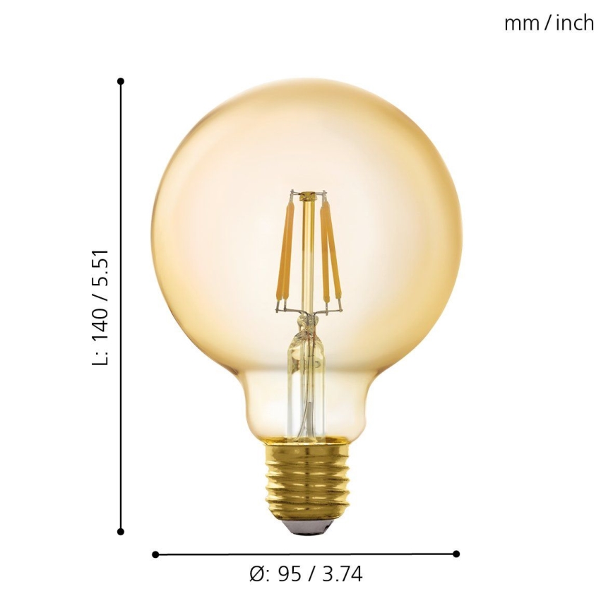 Bec LED dimabil Eglo E27/5,5W/230V 2200K