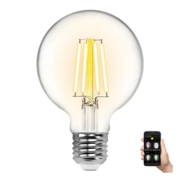 Bec LED dimabil FILAMENT G80 E27/6W/230V 2700-6500K Wi-Fi Aigostar