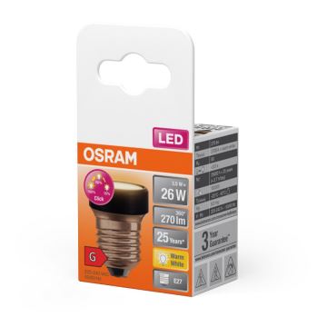 Bec LED dimabil Osram E27/3,5W/230V 2700K