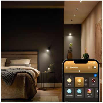 Bec LED dimabil Philips Hue White Ambiance GU5,3/MR16/5,1W/12V 2200-6500K