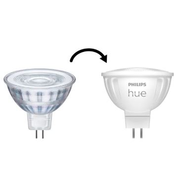 Bec LED dimabil Philips Hue White Ambiance GU5,3/MR16/5,1W/12V 2200-6500K