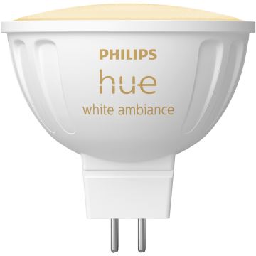 Bec LED dimabil Philips Hue White Ambiance GU5,3/MR16/5,1W/12V 2200-6500K