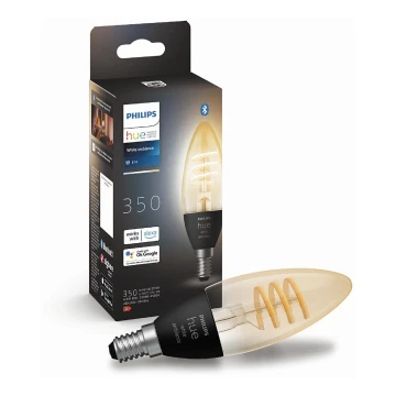 Bec LED dimabil Philips Hue WHITE AMBIANCE E14/4,6W/230V 2200-4500K