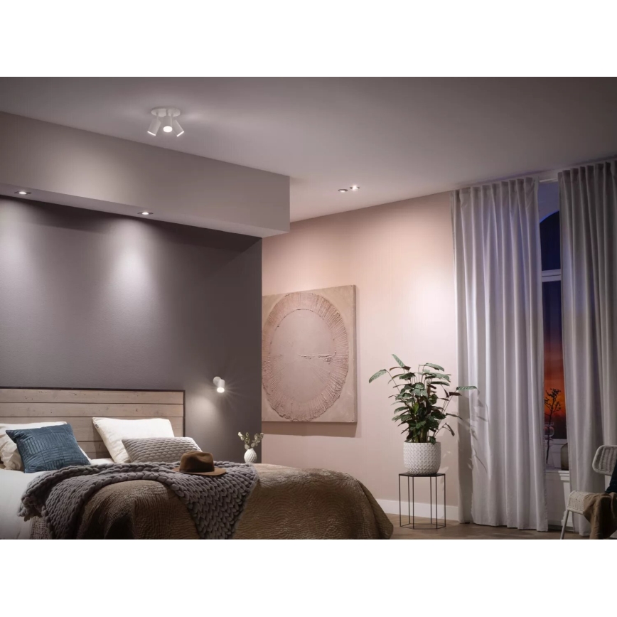 Bec LED dimabil Philips Hue WHITE AMBIANCE GU10/4,2W/230V 2200-6500K