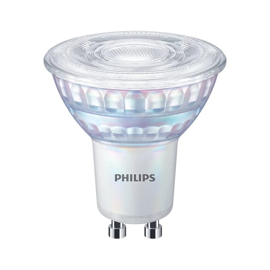 Bec LED dimabil Philips Warm Glow PAR16 GU10/3,8W/230V 2200-2700K CRI 90