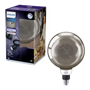 Bec LED dimabil SMOKY VINTAGE Philips E27/6,5W/230V 4000K