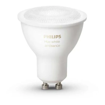 Bec LED dimmabil RGB Philips Hue WHITE AMBIANCE 1xGU10/5,5W/230V 