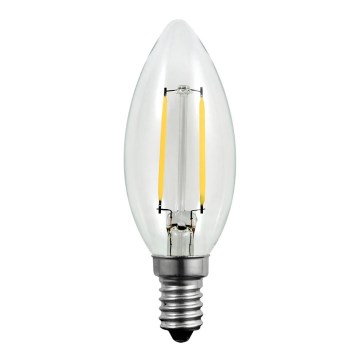 Bec LED FILAMENT C37 E14/2W/230V 3000K