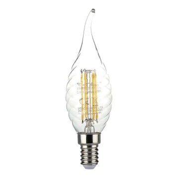 Bec LED FILAMENT E14/4W/230V 3000K