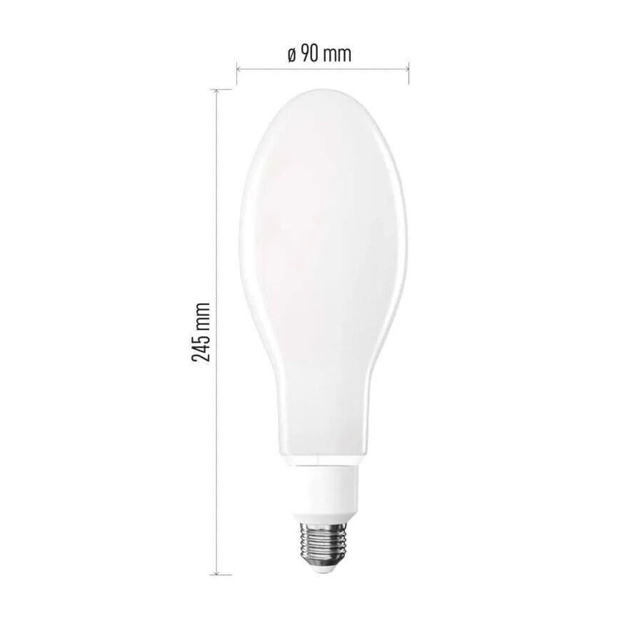 Bec LED FILAMENT ED90 E27/36W/230V 4000K