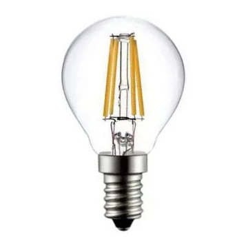 Bec LED FILAMENT G45 E14/4W/230V 3000K