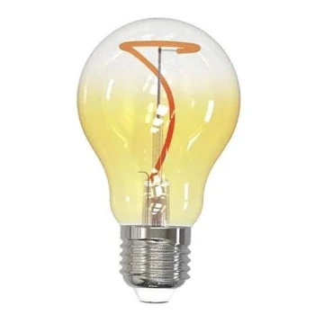 Bec LED FILAMENT SHAPE A60 E27/4W/230V 1800K galben