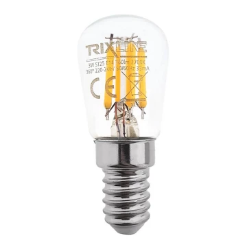 Bec LED FILAMENT VINTAGE ST25 E14/3W/230V 2700K