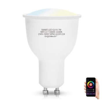 Bec LED GU10/7W/230V 3000-6500K Wi-Fi Aigostar