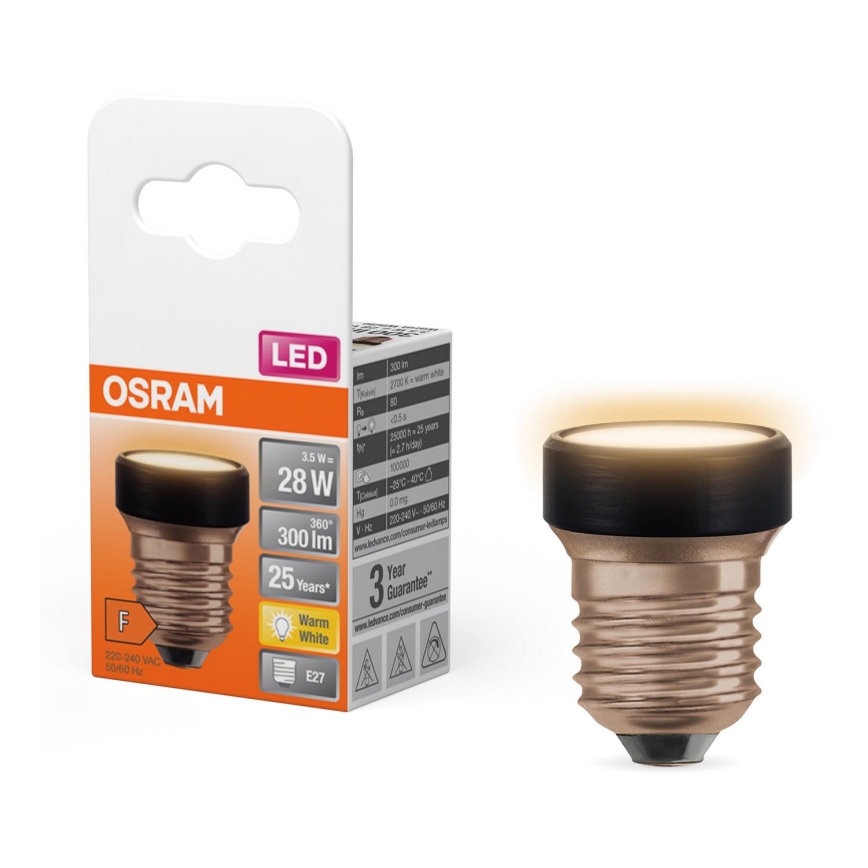 Bec LED Osram E27/3,5W/230V 2700K