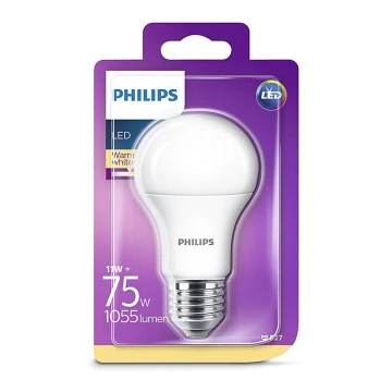 Bec LED Philips E27/11W/230V 2700K