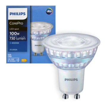 Bec LED Philips GU10/6,7W/230V 6500K