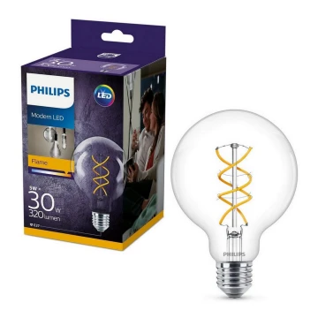 Bec LED Philips VINTAGE G95 E27/5W/230V 2200K