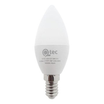 Bec LED Qtec C35 E14/5W/230V 2700K