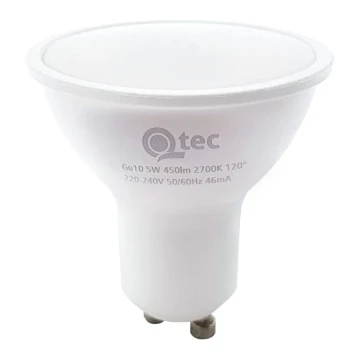 Bec LED Qtec GU10/5W/230V 2700K